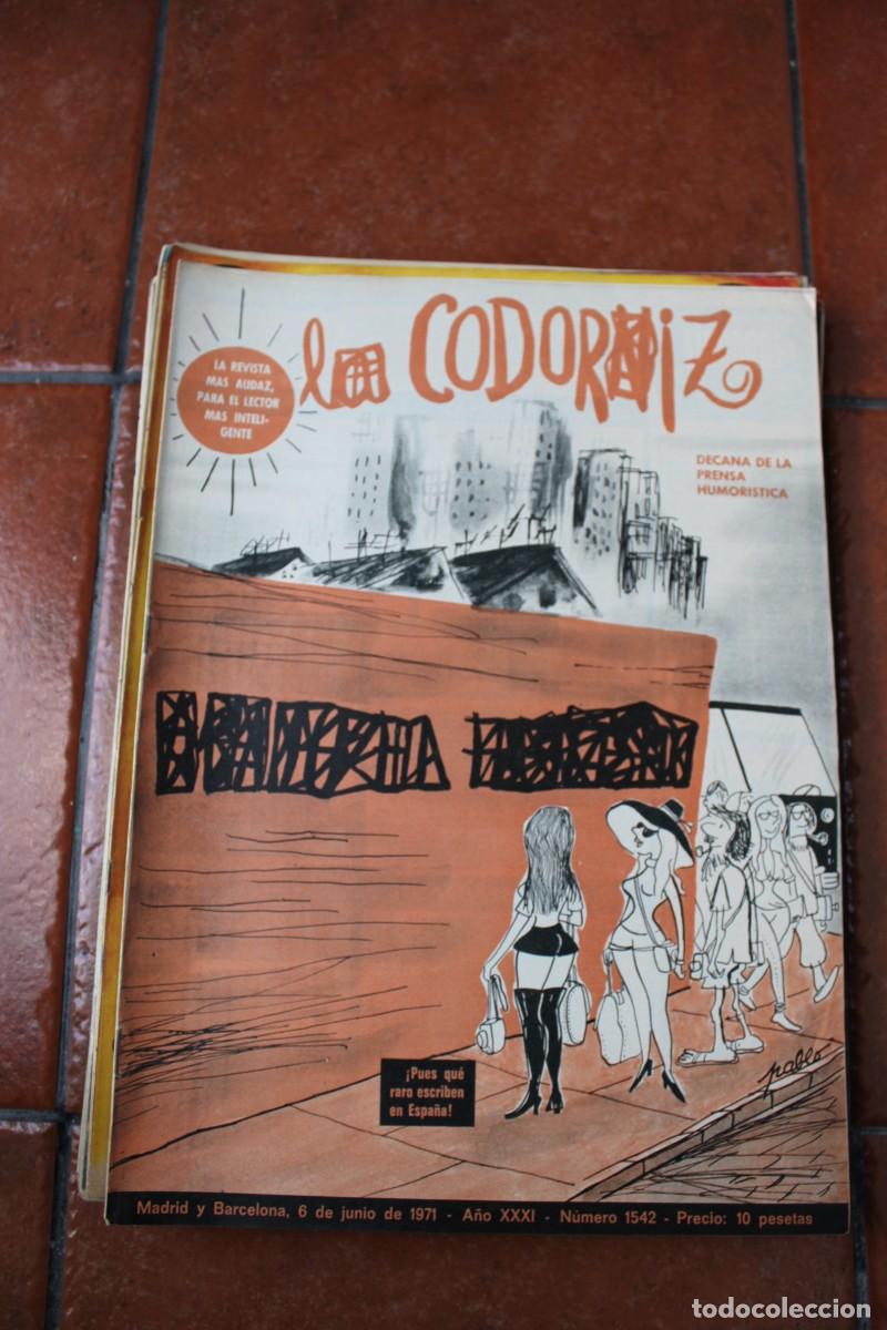Coleccionismo de Revistas y Peri&oacute;dicos: REVISTA LA CODORNIZ N&ordm; 1542 A&Ntilde;O 1971 A&Ntilde;O 1971