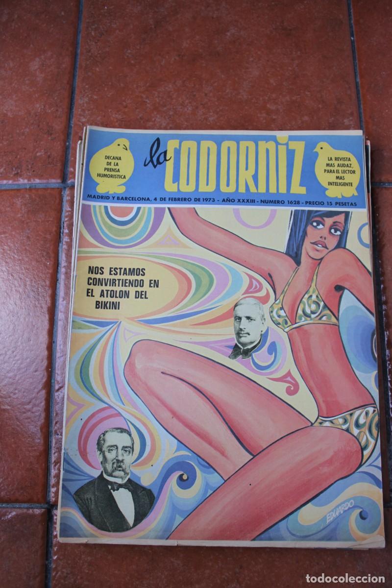 Coleccionismo de Revistas y Peri&oacute;dicos: REVISTA LA CODORNIZ N&ordm; 1628 A&Ntilde;O 1973 : NOS ESTAMOS CONVIRTIENDO EN EL ATOLON DEL BIKINI