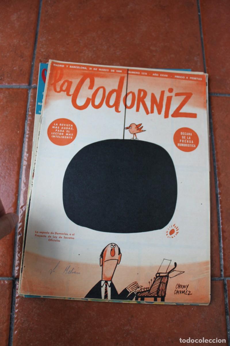Coleccionismo de Revistas y Peri&oacute;dicos: REVISTA LA CODORNIZ N&ordm; 1376 A&Ntilde;O 1968