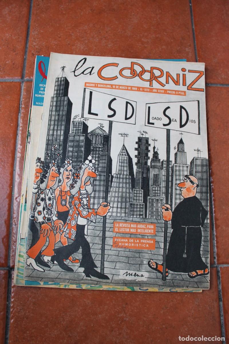 Coleccionismo de Revistas y Peri&oacute;dicos: REVISTA LA CODORNIZ N&ordm; 1373 A&Ntilde;O 1968 : LSD