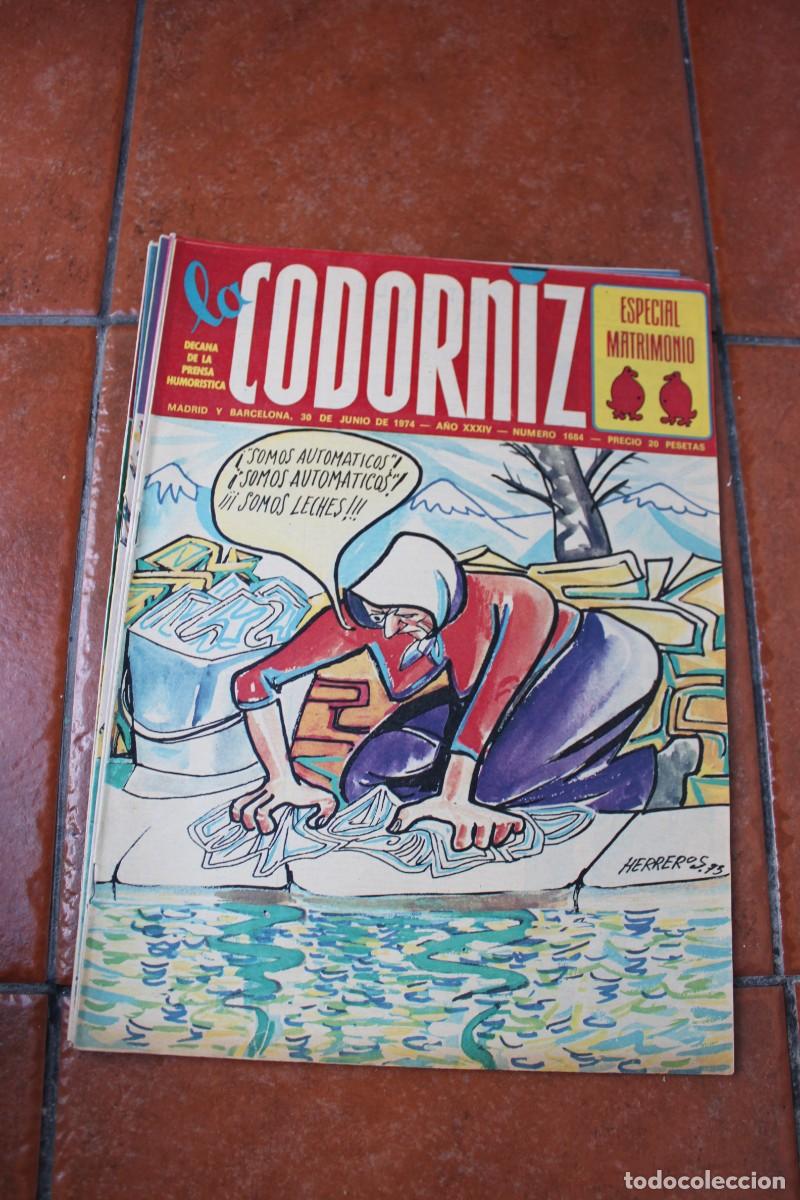 Coleccionismo de Revistas y Peri&oacute;dicos: REVISTA LA CODORNIZ N&ordm; 1684 A&Ntilde;O 1974 : SOMOS AUTOMATICOS, SOMOS AUTOMATICOS, SOMOS LECHE