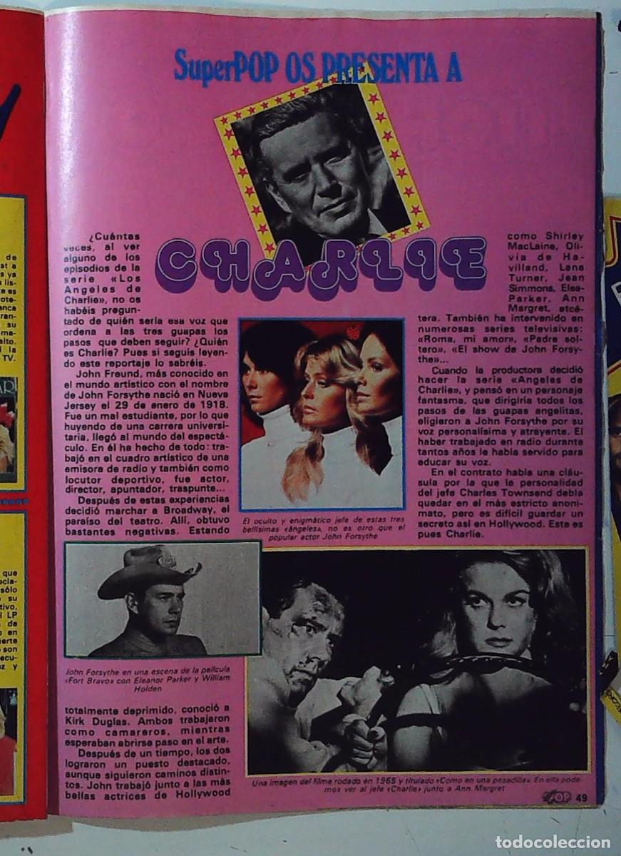 Coleccionismo de revistas y peri&oacute;dicos: john forsythe farrah fawcett los angeles de charlie charly angels jaclyn smith