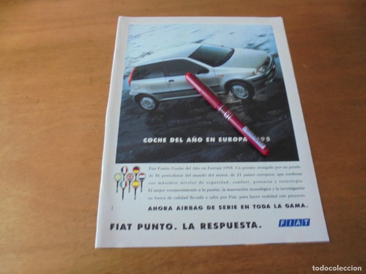 Coleccionismo de Revistas y Peri&oacute;dicos: CLIPPING 1995: REINA SOF&Iacute;A EN SEVILLA. PUBLICIDAD FIAT PUNTO. EAU DE TOILETTE KIMOCHI