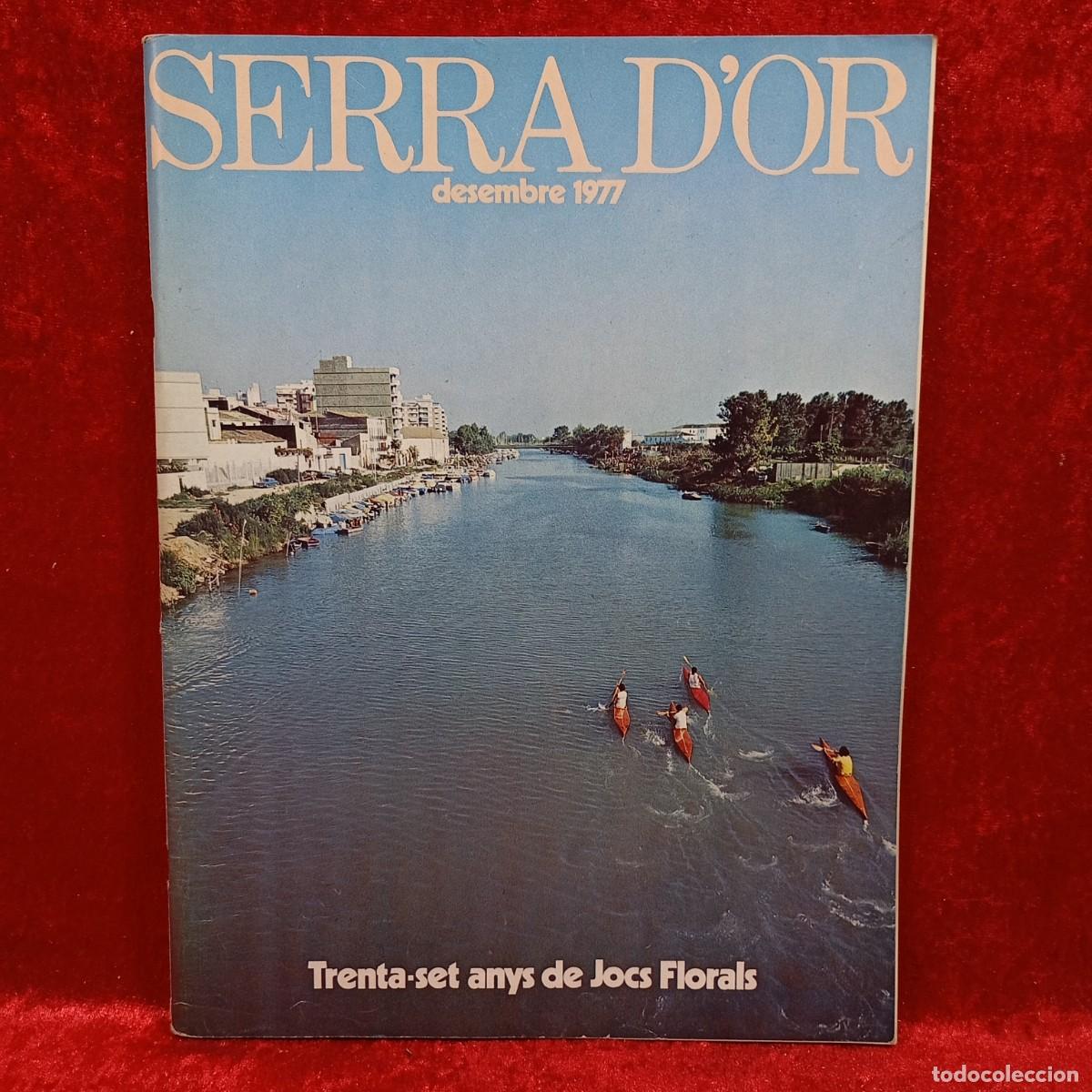 Collezionismo di Riviste e Giornali: SERRA D'OR - DESEMBRE 1977 - TRENTA-SET ANYS DE JOCS FLORALS / 1.487