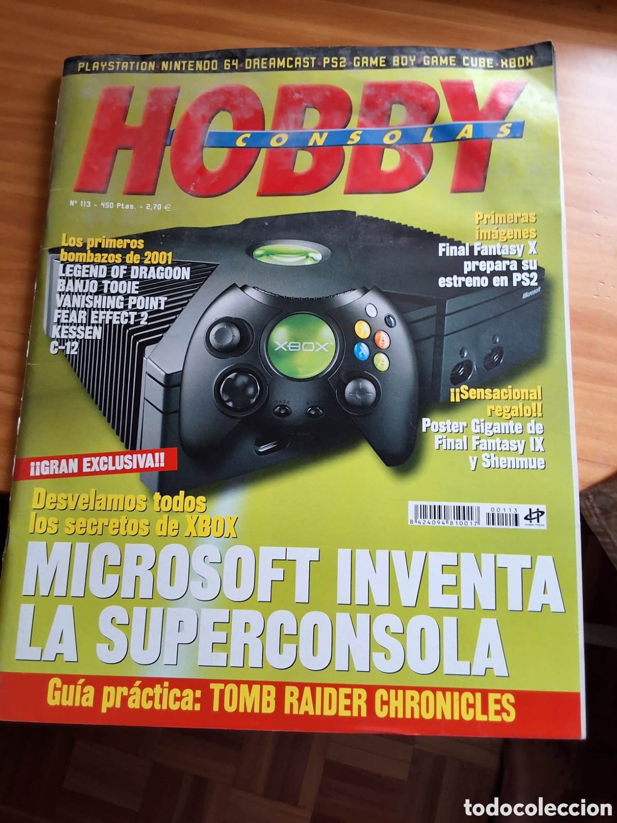 Coleccionismo de Revistas y Peri&oacute;dicos: Hobby consolas revista n&uacute;mero 113 sin poster
