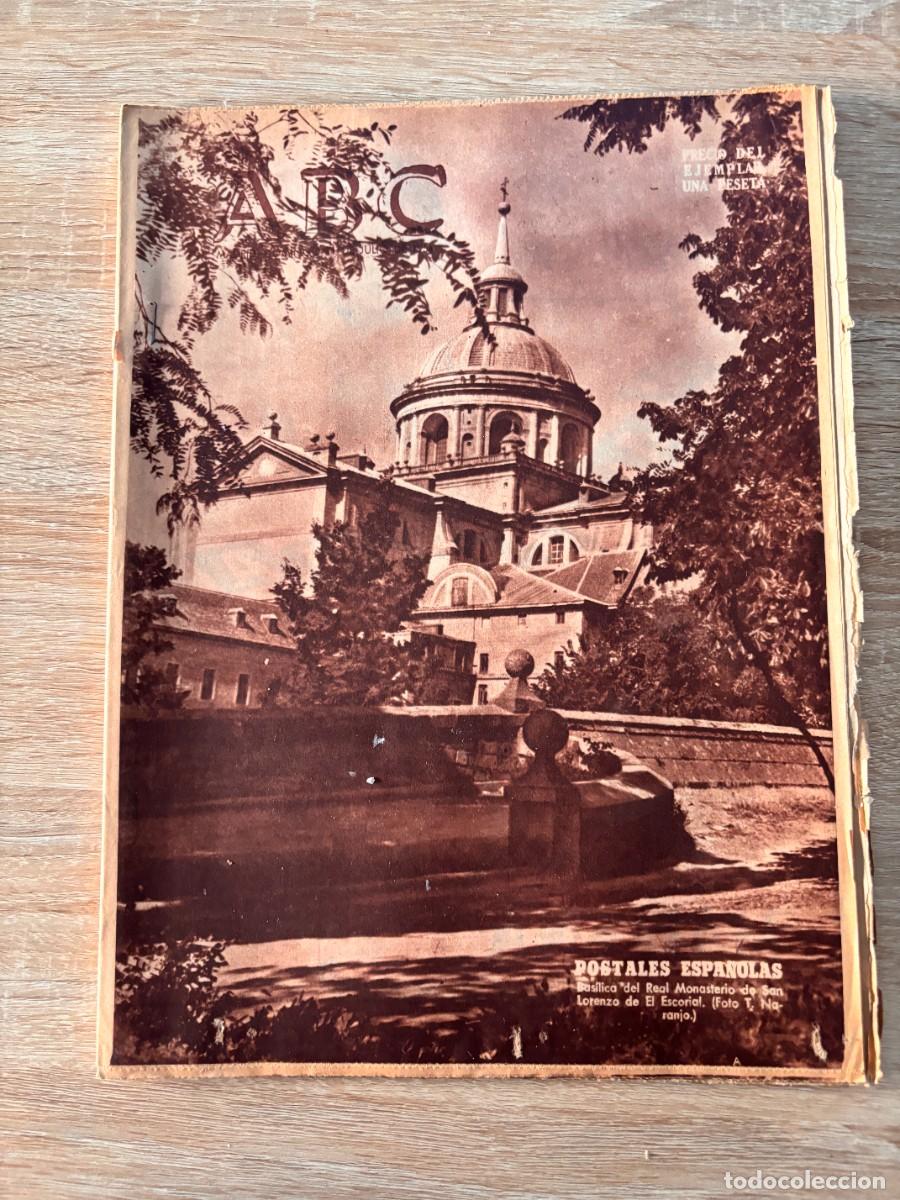 Coleccionismo de Revistas y Peri&oacute;dicos: ABC. 11 JULIO 1954. N&ordm; 15084. CONCESION DEL COLLAR DE LA ORDEN DE LIBERTADOR AL JEFE DEL ESTADO.LEER