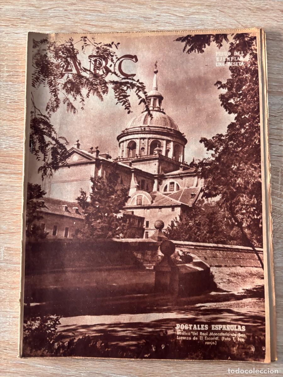 Coleccionismo de Revistas y Peri&oacute;dicos: ABC. 10 JULIO 1954. N&ordm; 15083. LA ACTRIZ GLORIA SWANSON PASARA TRES SEMANAS EN ESPA&Ntilde;A.LEER