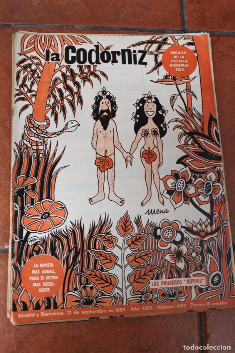 Coleccionismo de Revistas y Peri&oacute;dicos: REVISTA LA CODORNIZ N&ordm; 1453 A&Ntilde;O 1969