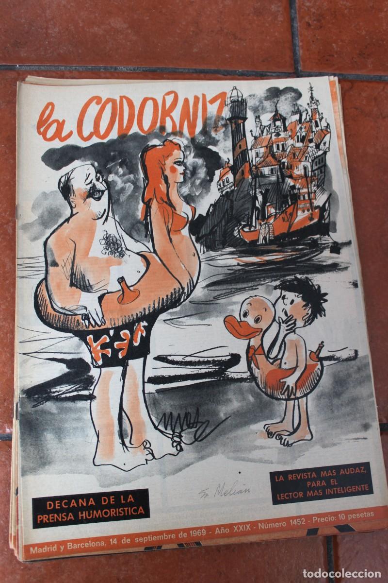 Coleccionismo de Revistas y Peri&oacute;dicos: REVISTA LA CODORNIZ N&ordm; 1452 A&Ntilde;O 1969