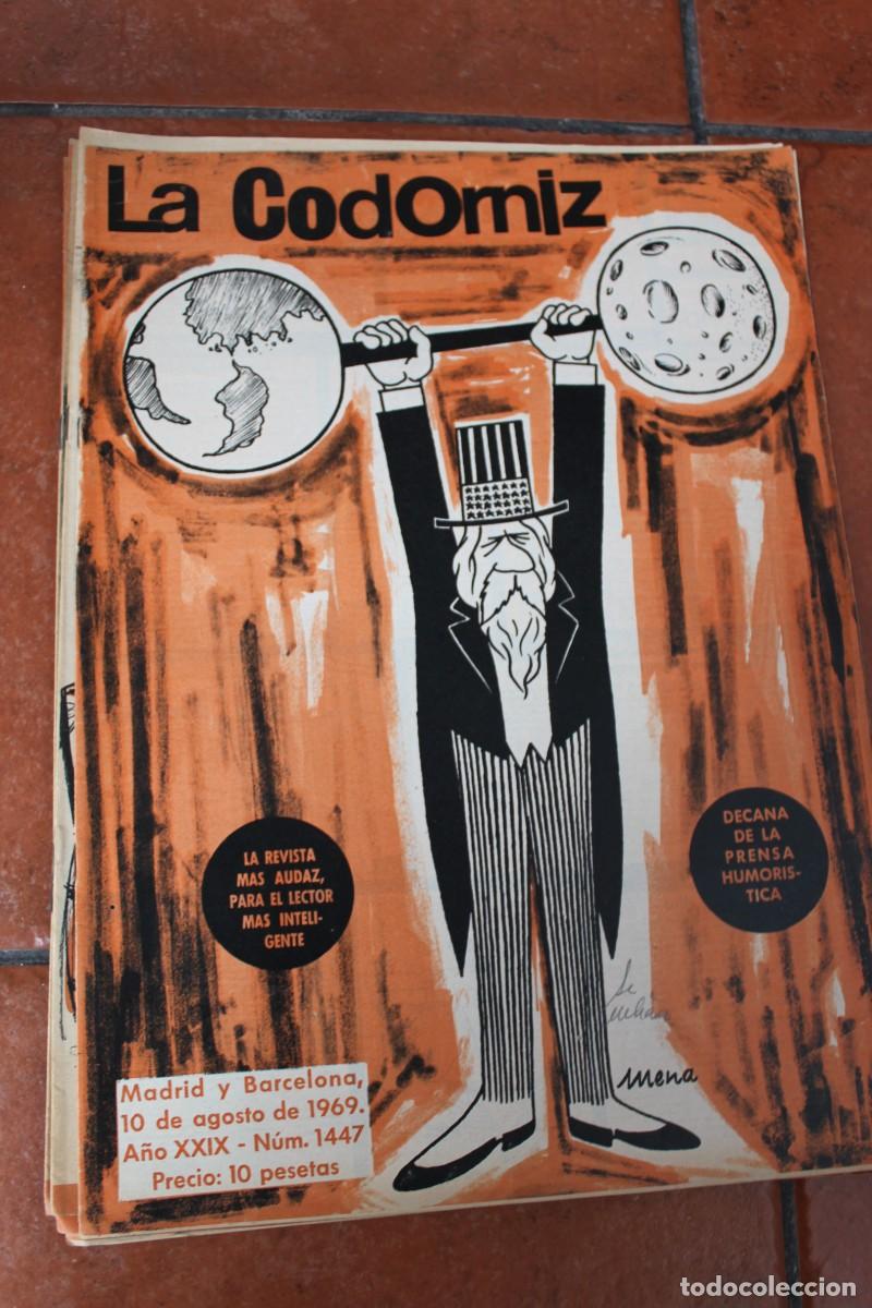 Coleccionismo de Revistas y Peri&oacute;dicos: REVISTA LA CODORNIZ N&ordm; 1447 A&Ntilde;O 1969