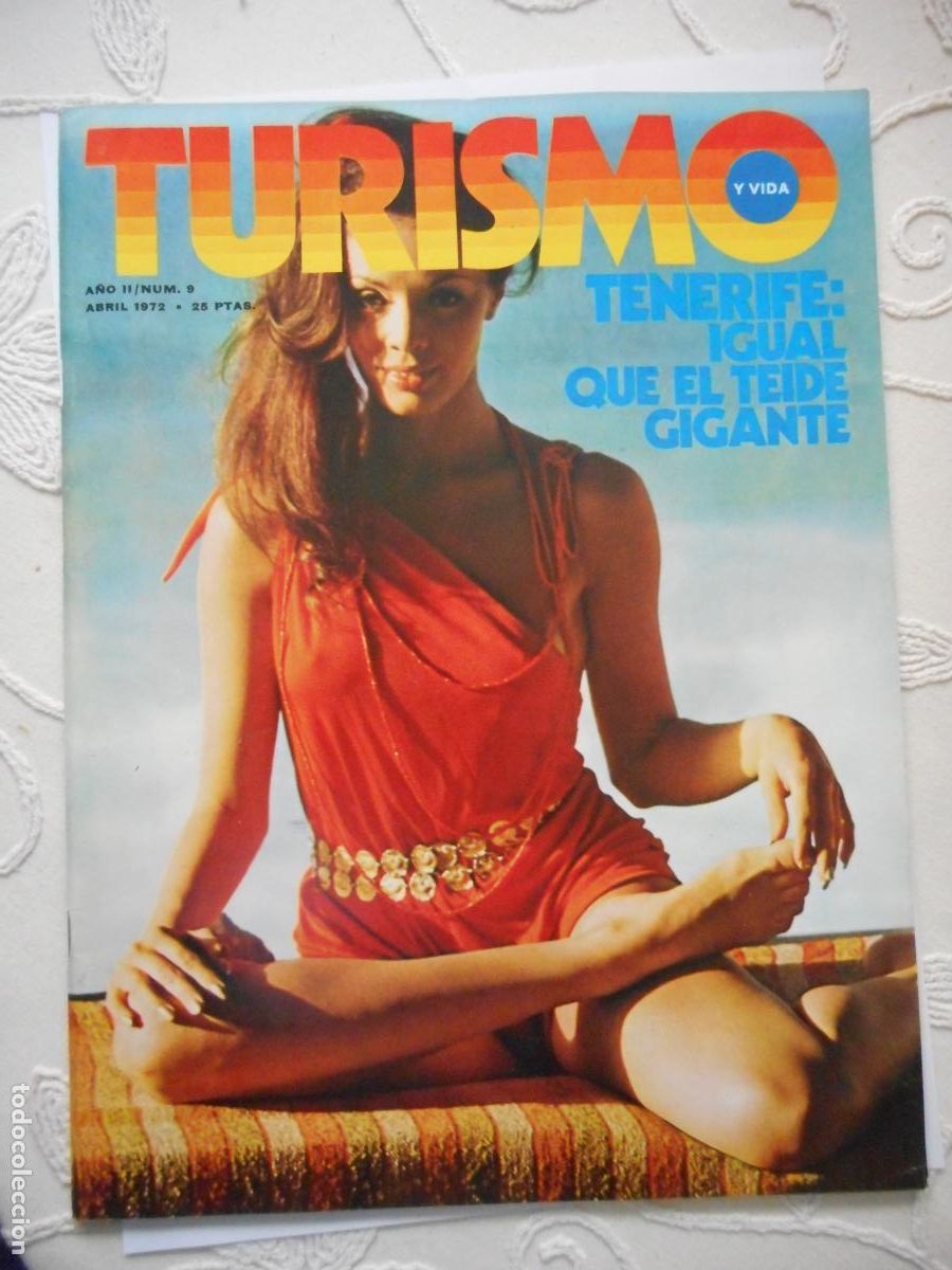 Coleccionismo de Revistas y Peri&oacute;dicos: Revista Turismo, n&uacute;mero 11. Abril de 1972. Tenerife. Nueva