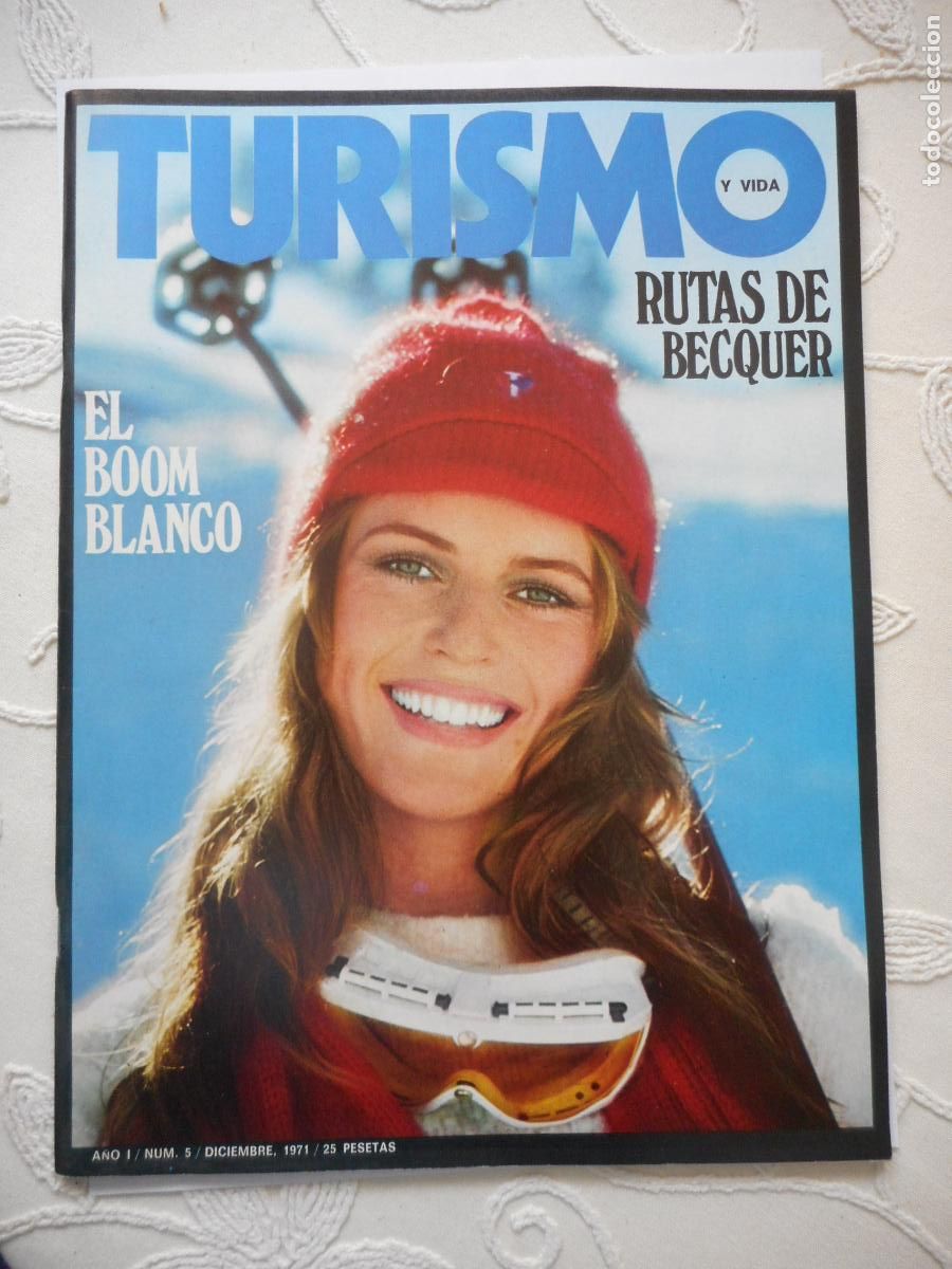 Coleccionismo de Revistas y Peri&oacute;dicos: Revista Turismo, n&uacute;mero 5. Diciembre de 1971. Rutas de Becquer. El boom blanco. Nueva