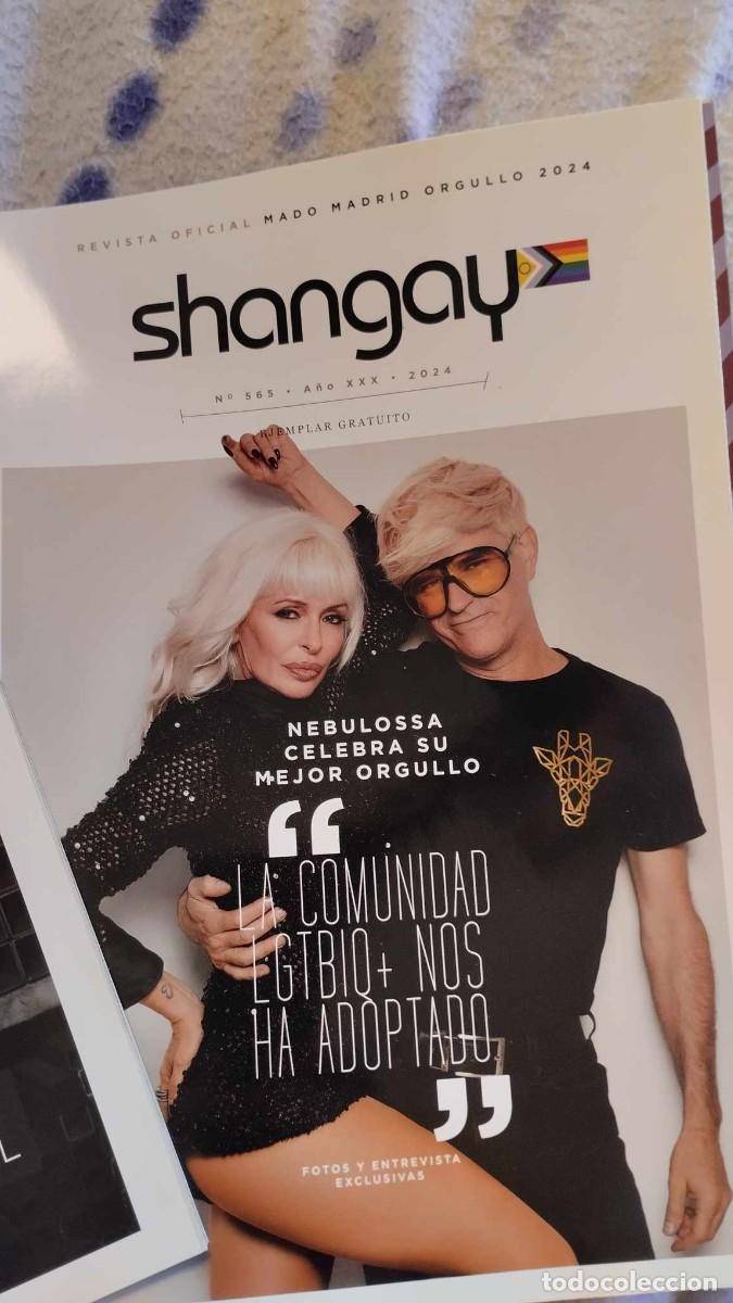 Coleccionismo de Revistas y Peri&oacute;dicos: REVISTA SHANGAY LGTBIQ+ 2024 NEBULOSSA ZORRA EUROVISI&Oacute;N