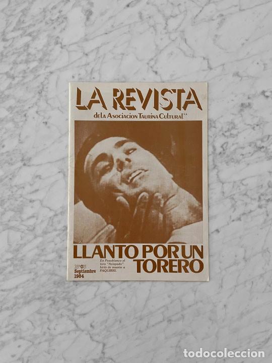 Coleccionismo de Revistas y Peri&oacute;dicos: LA REVISTA - 1984 - PAQUIRRI, EL SORO, MARIA ASQUERINO, FEDERICO JIMENEZ LOSANTOS