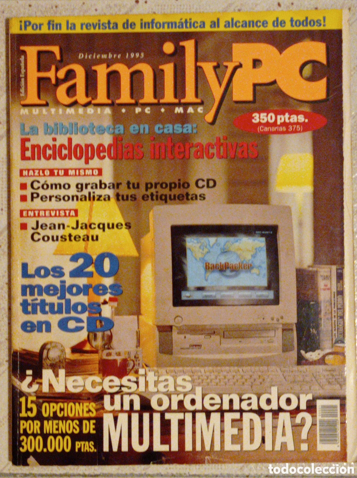Coleccionismo de revistas y peri&oacute;dicos: REVISTA DE INFORMATICA FAMILY PC DICIEMBRE 1995