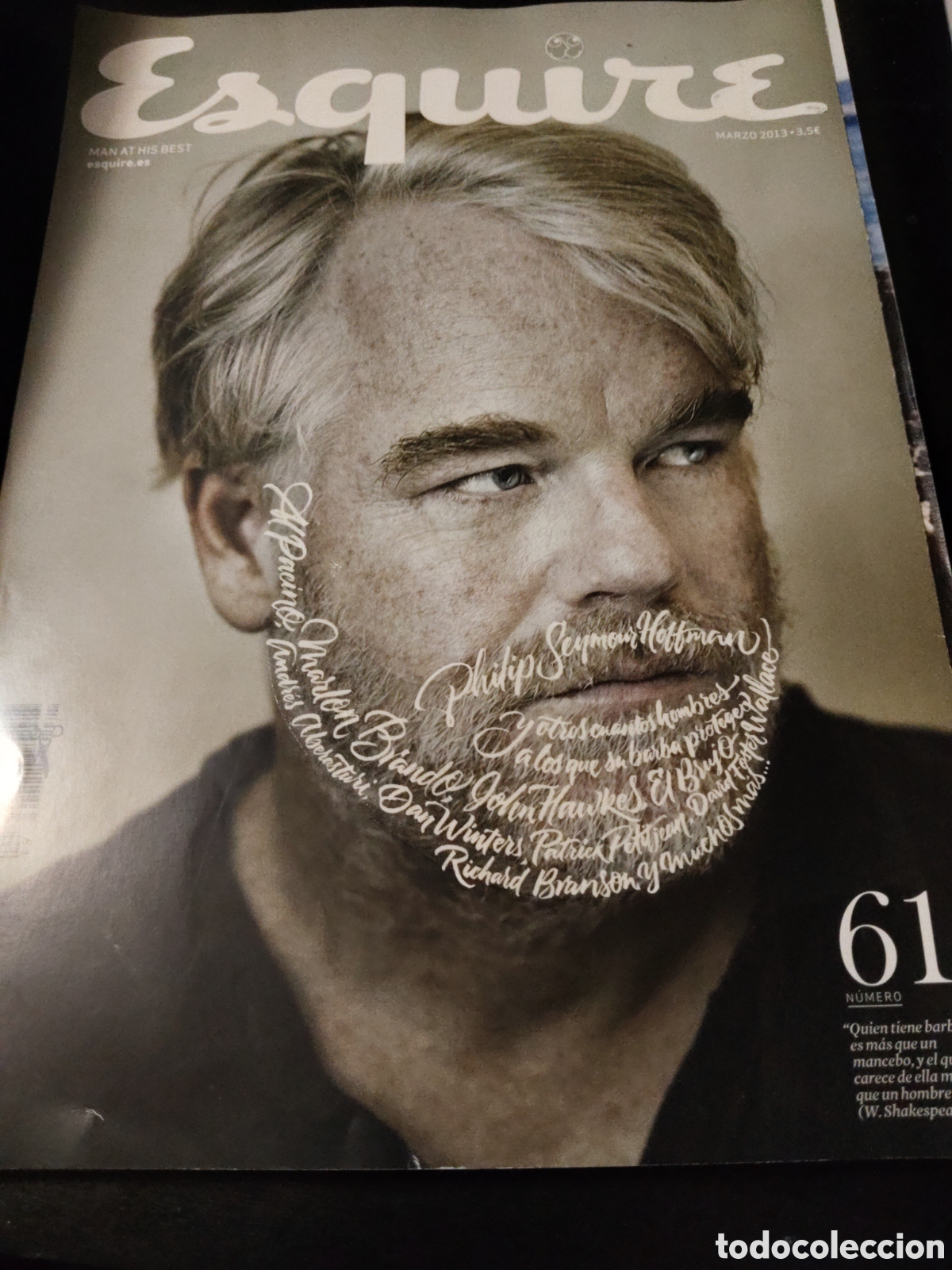 Collezionismo di Riviste e Giornali: Revista Esquire n&uacute;mero 61 Philip Seymour Hoffman