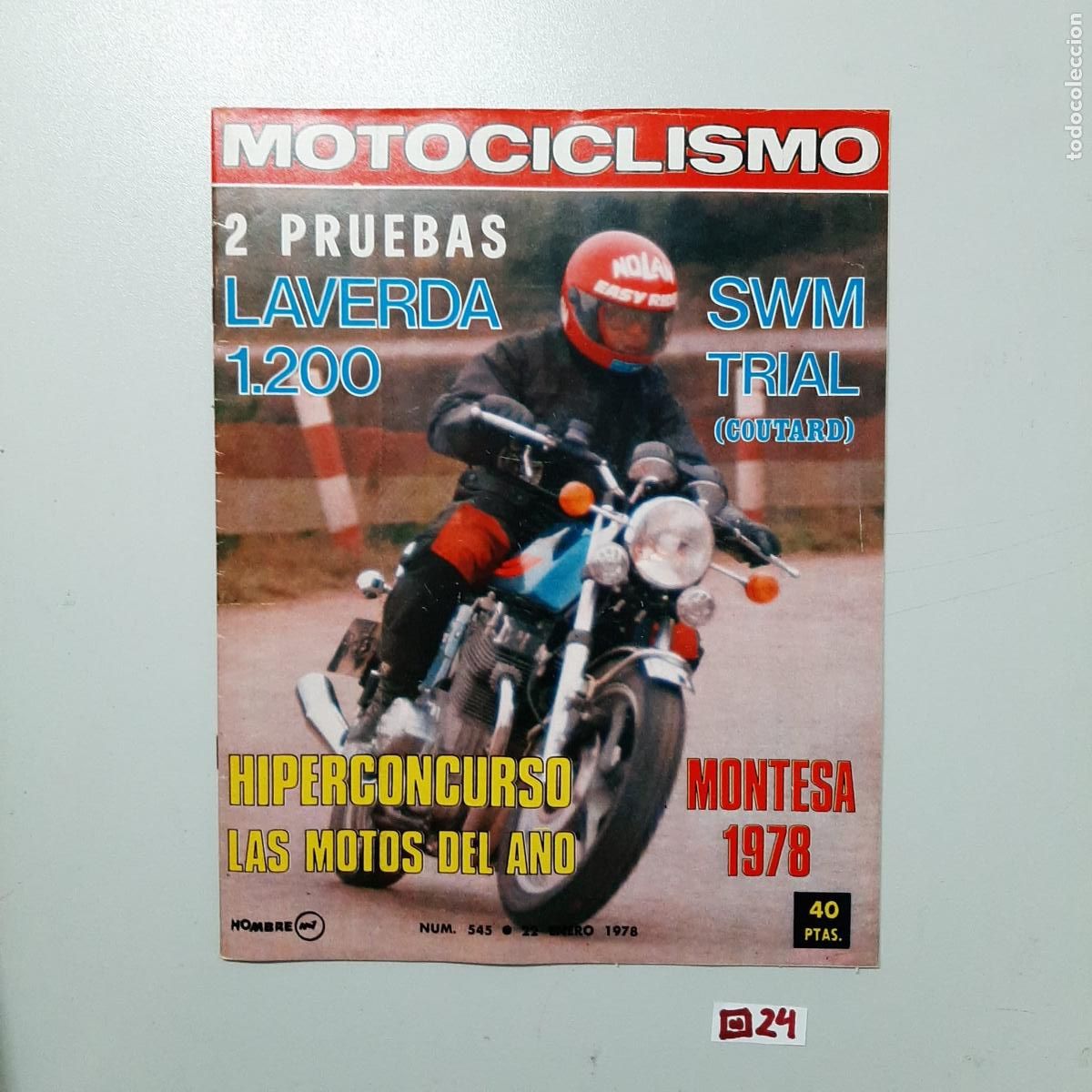 Collection Magazines and Newspapers: Revista: Motociclismo