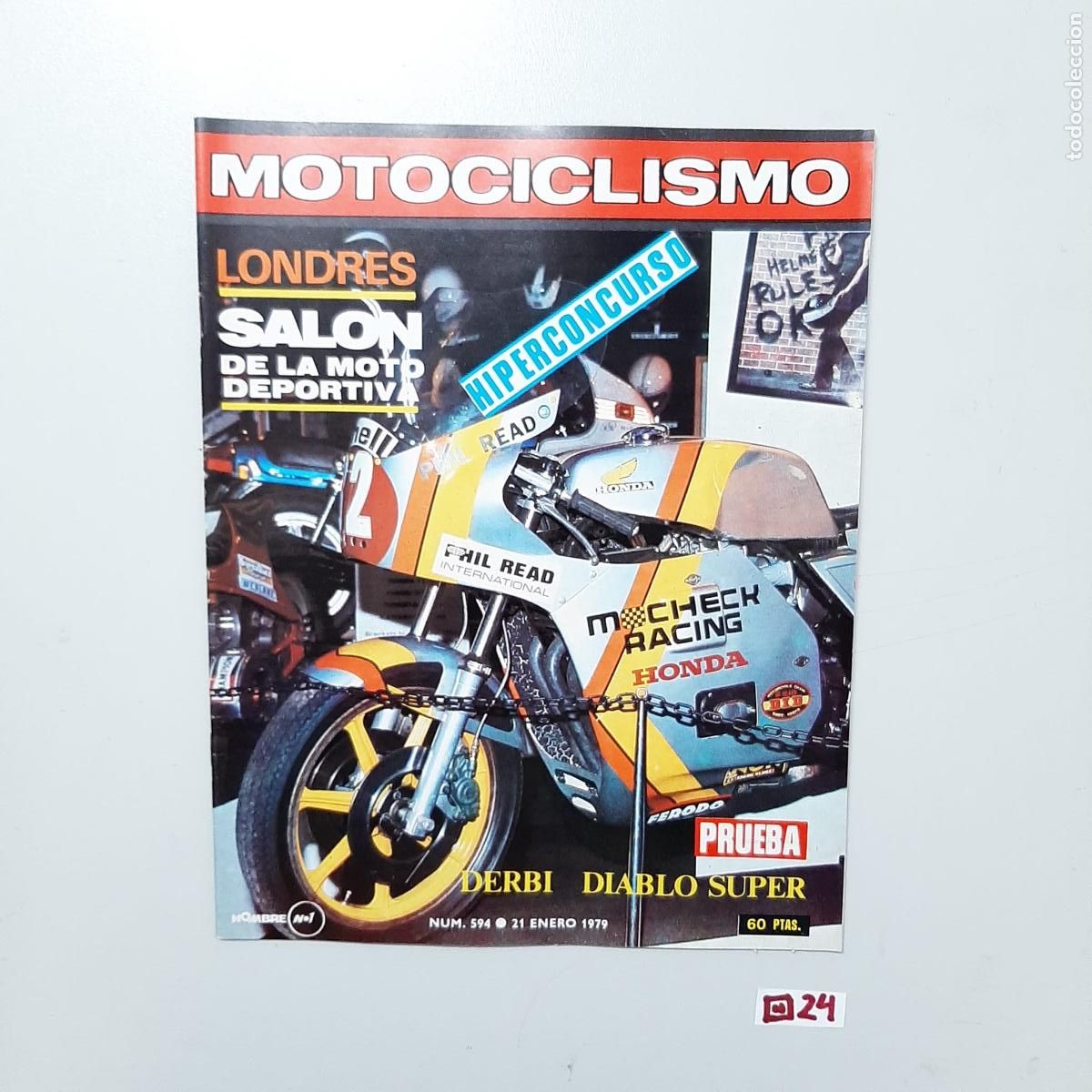 Sammeln von Zeitschriften und Zeitungen: Revista: Motociclismo