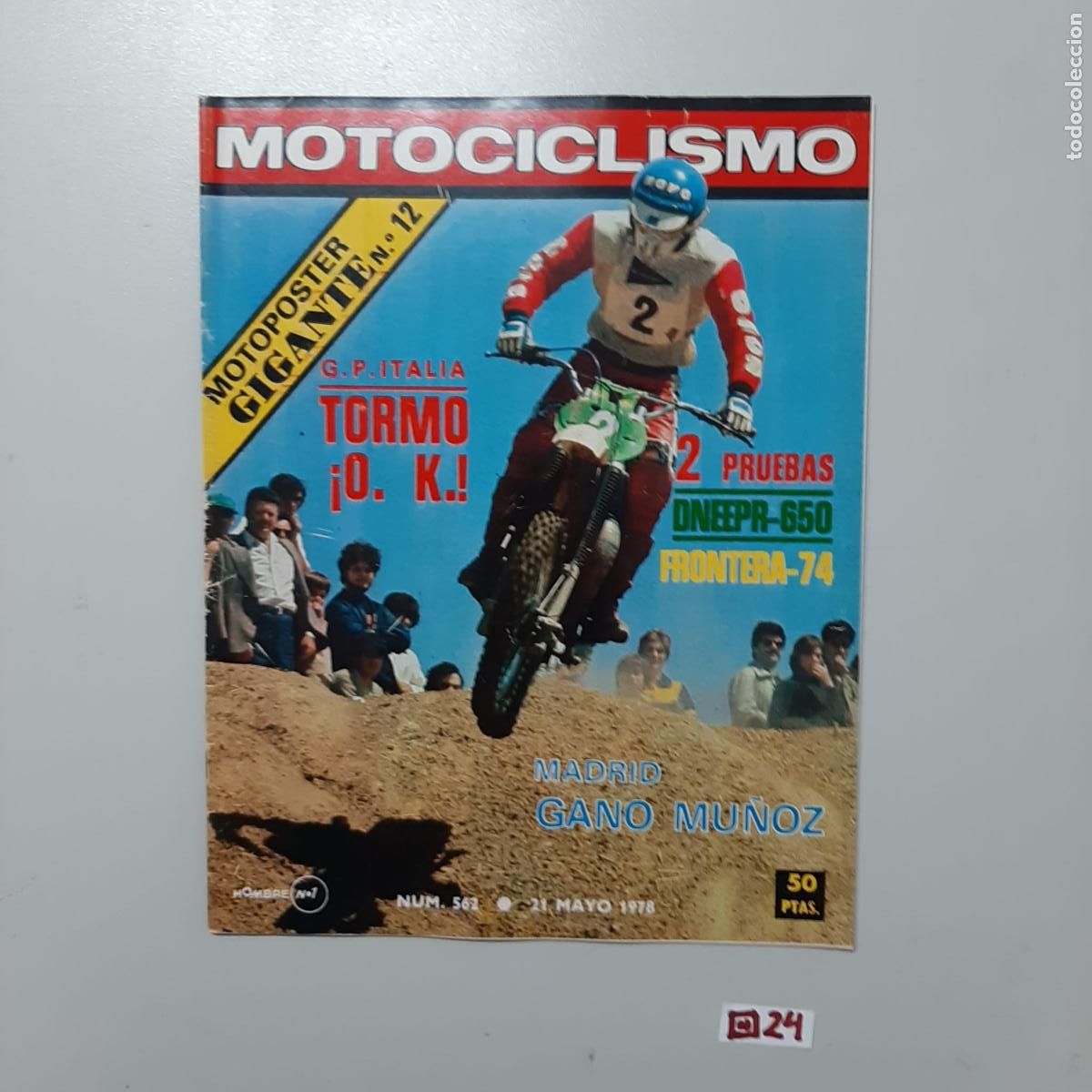 Coleccionismo de revistas y peri&oacute;dicos: Revista: Motociclismo