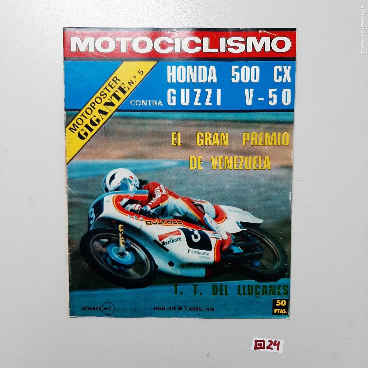 Coleccionismo de revistas y peri&oacute;dicos: Revista: Motociclismo