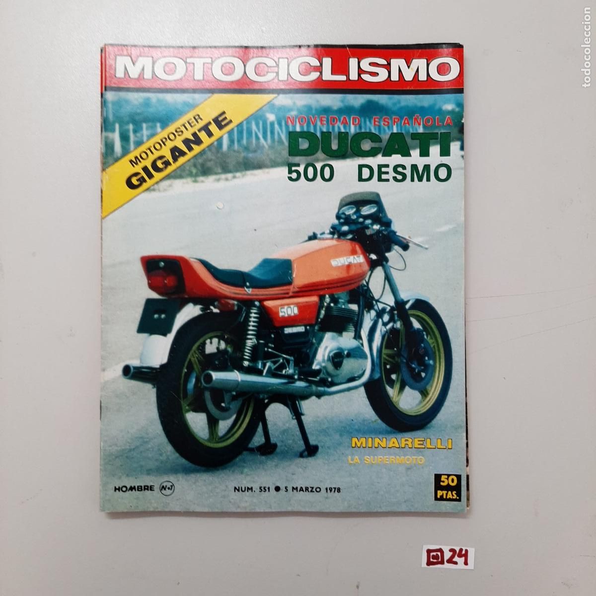 Sammeln von Zeitschriften und Zeitungen: Revista: Motociclismo