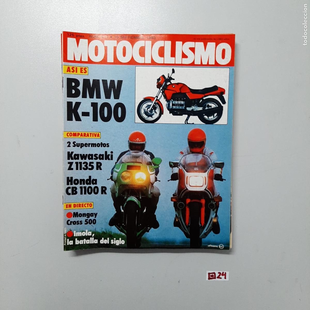 Sammeln von Zeitschriften und Zeitungen: Revista: Motociclismo