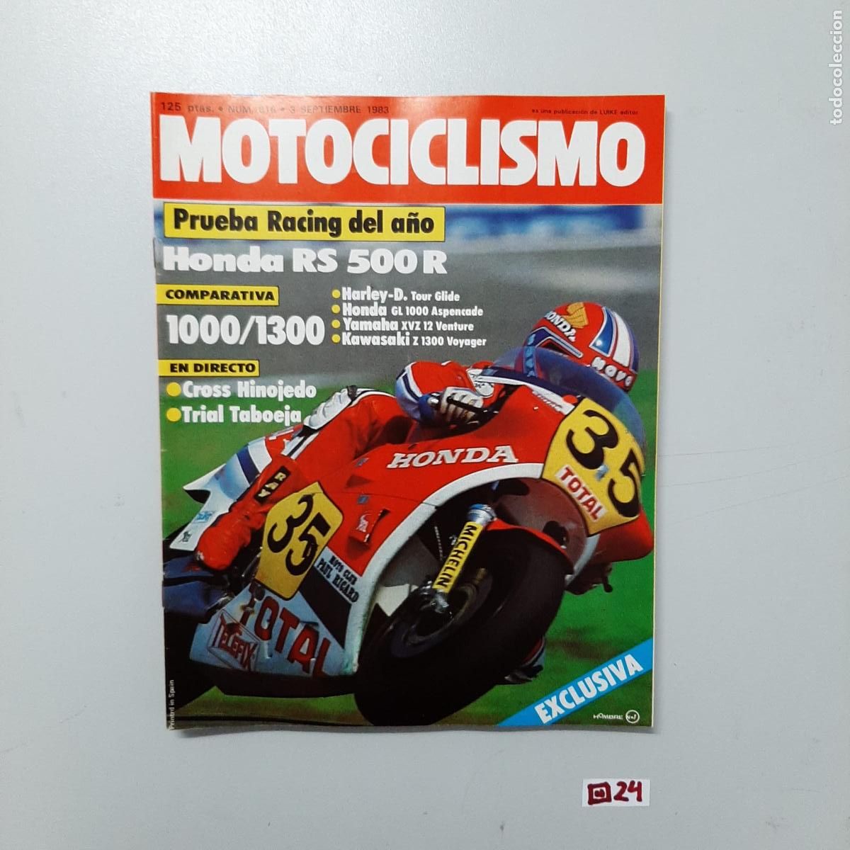 Collection Magazines and Newspapers: Revista: Motociclismo