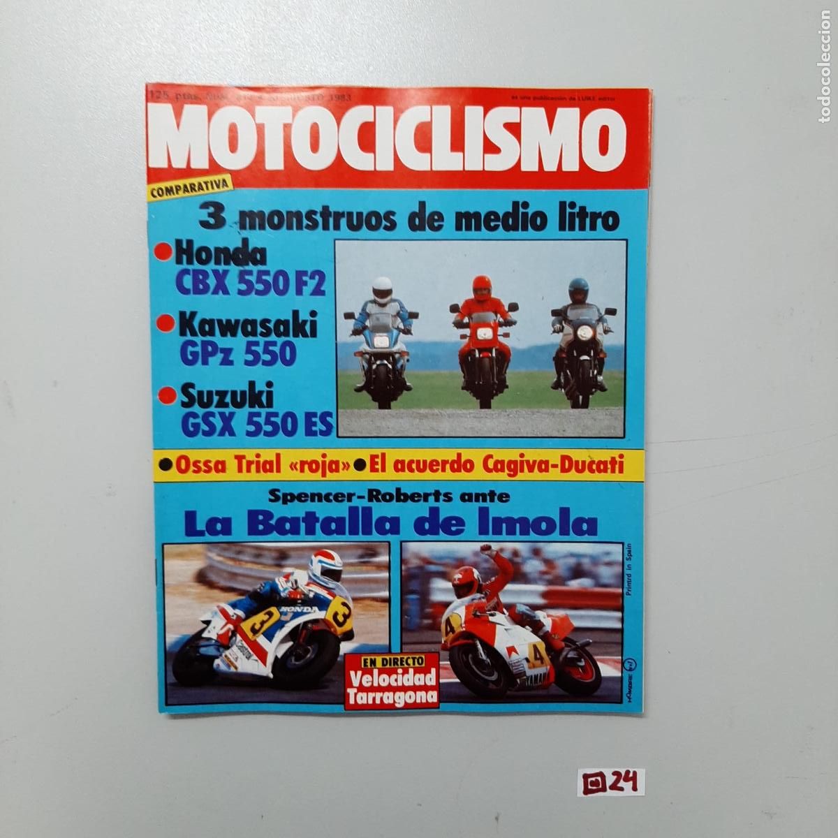 Sammeln von Zeitschriften und Zeitungen: Revista: Motociclismo