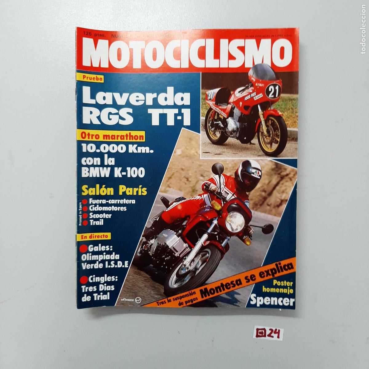 Coleccionismo de revistas y peri&oacute;dicos: Revista: Motociclismo
