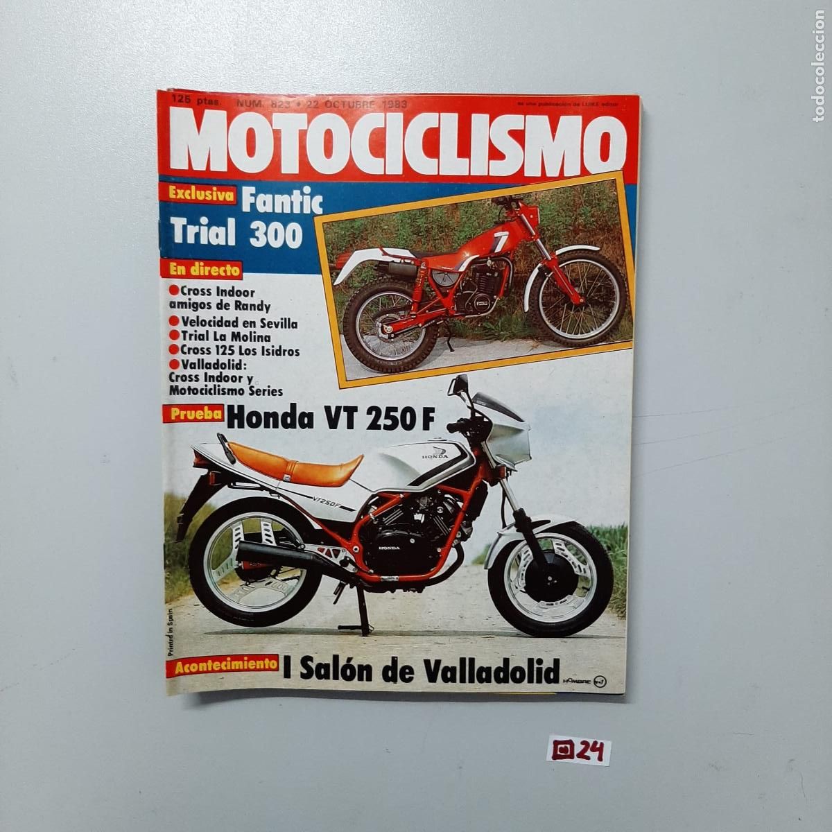 Sammeln von Zeitschriften und Zeitungen: Revista: Motociclismo