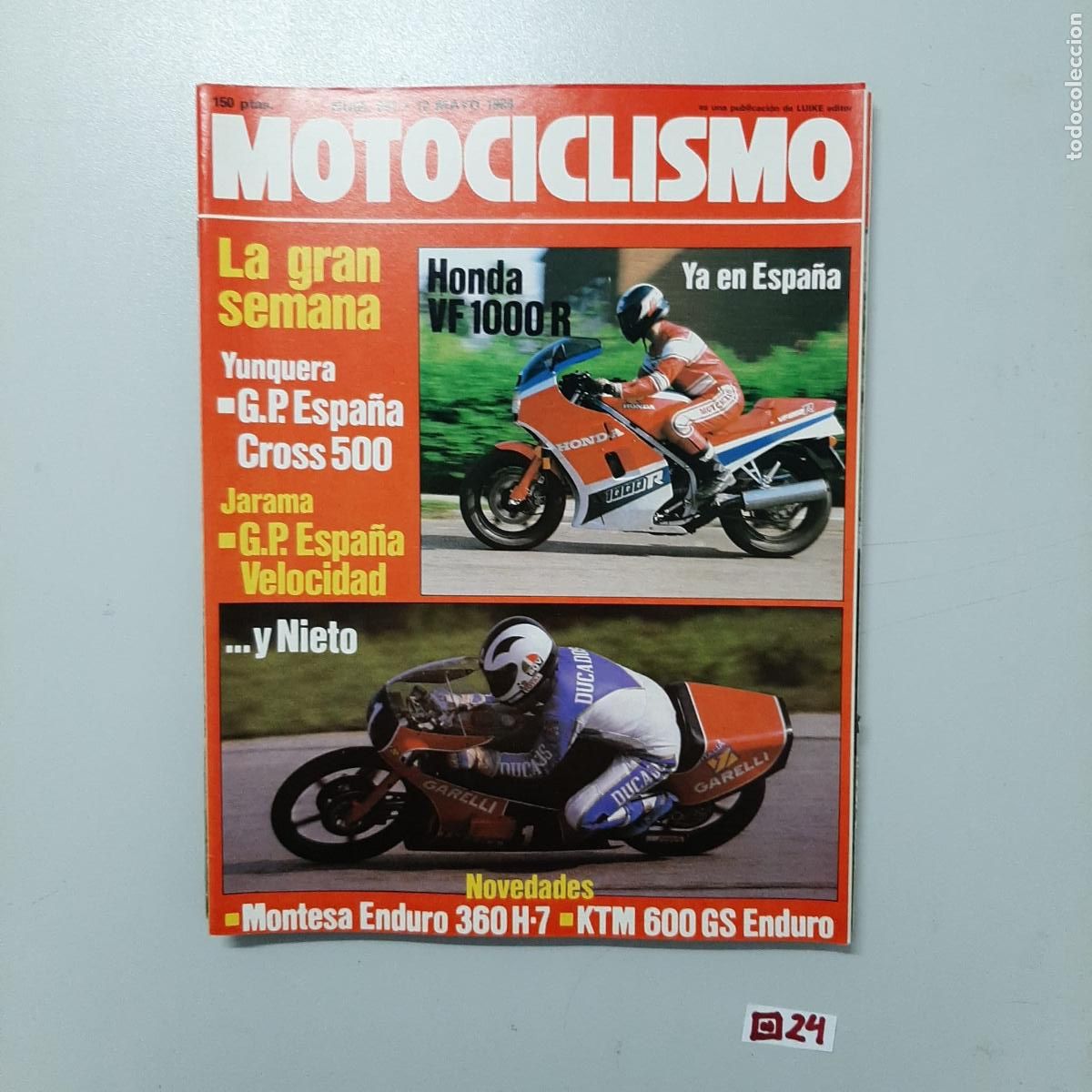 Colecionismo de Revistas e Jornais: Revista: Motociclismo