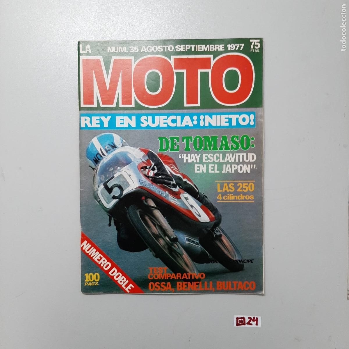 Coleccionismo de revistas y peri&oacute;dicos: Revista: revista moto