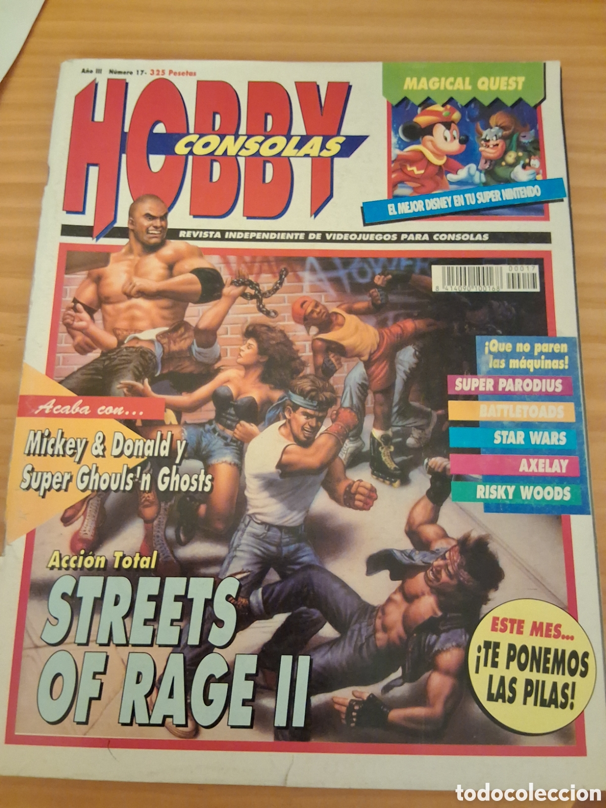 Coleccionismo de Revistas y Peri&oacute;dicos: Hobby consolas revista n&uacute;mero 17 a&ntilde;o 1993 febrero incluye mapa desplegable