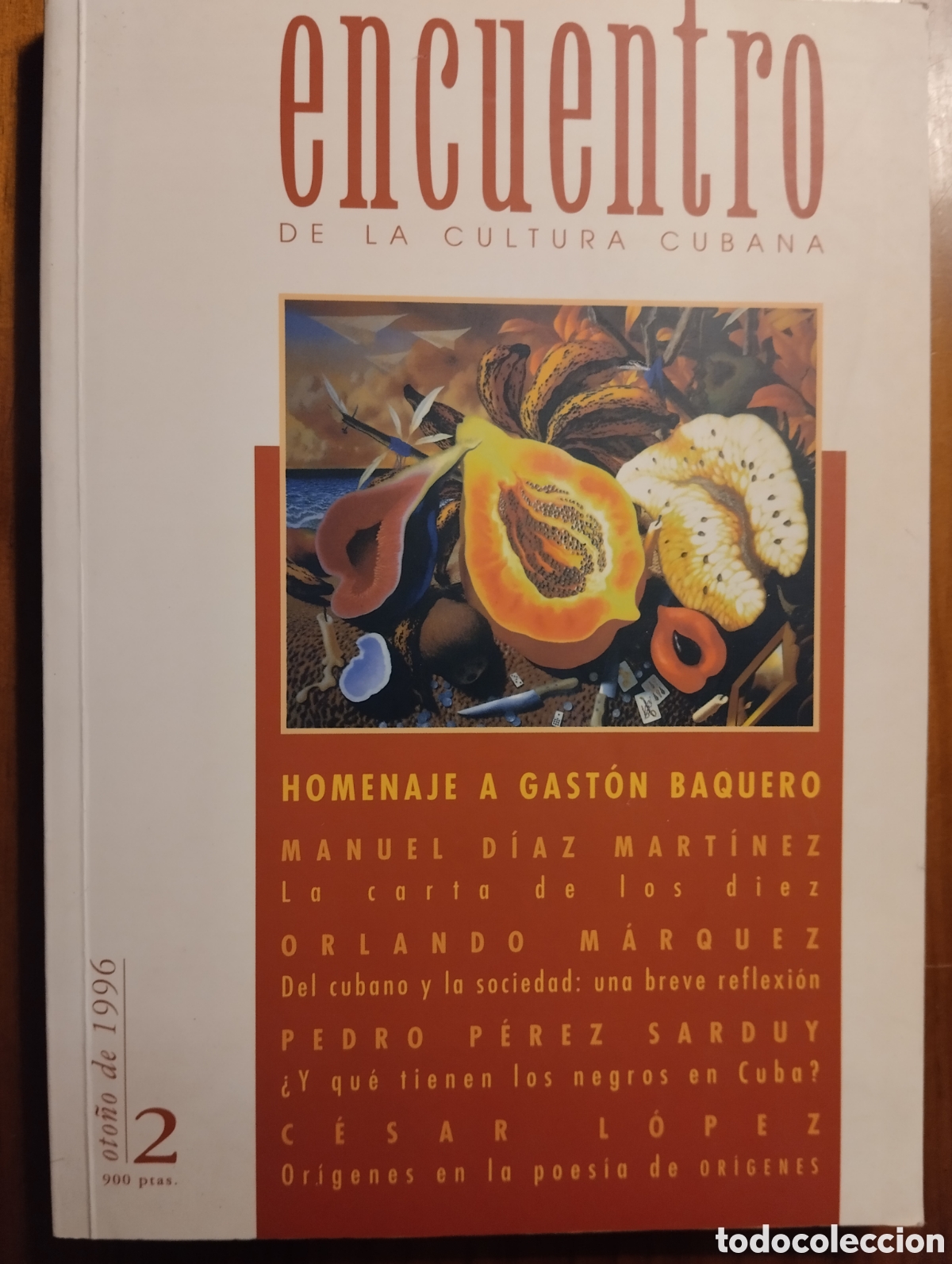 Collection Magazines and Newspapers: Encuentro de la Cultura Cubana, n&ordm; 2