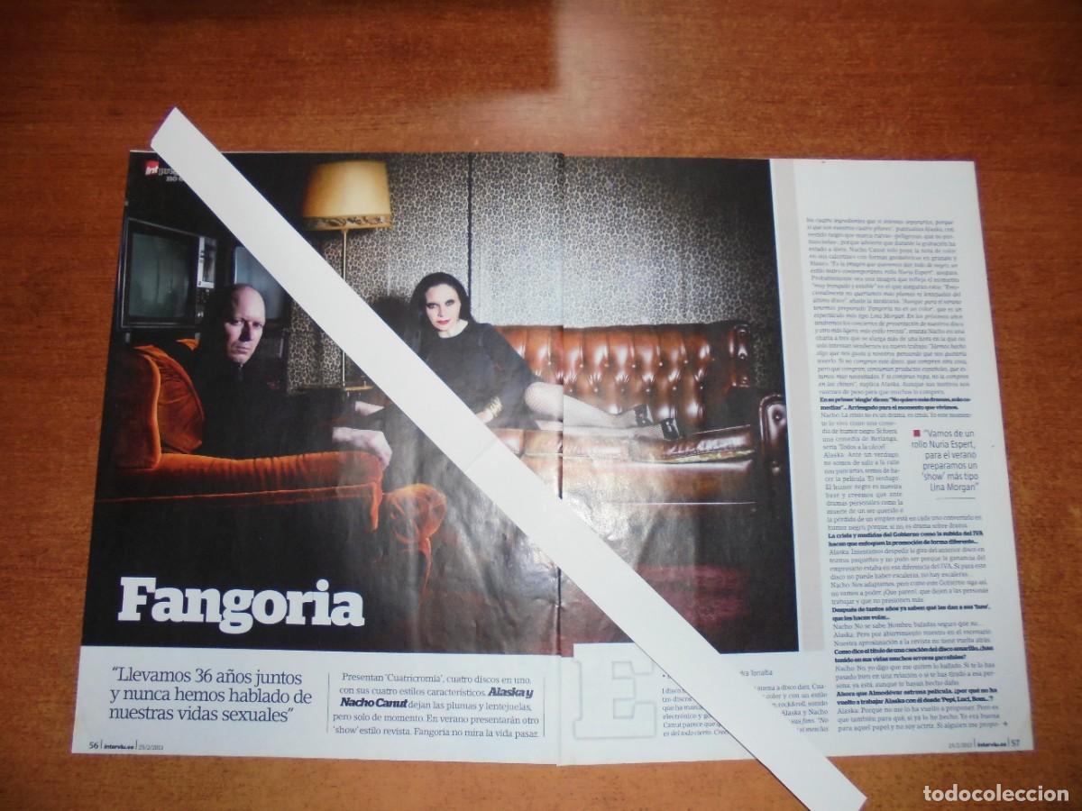 Coleccionismo de Revistas y Peri&oacute;dicos: CLIPPING 2013: ALASKA Y NACHO CANUT, ENTREVISTA.