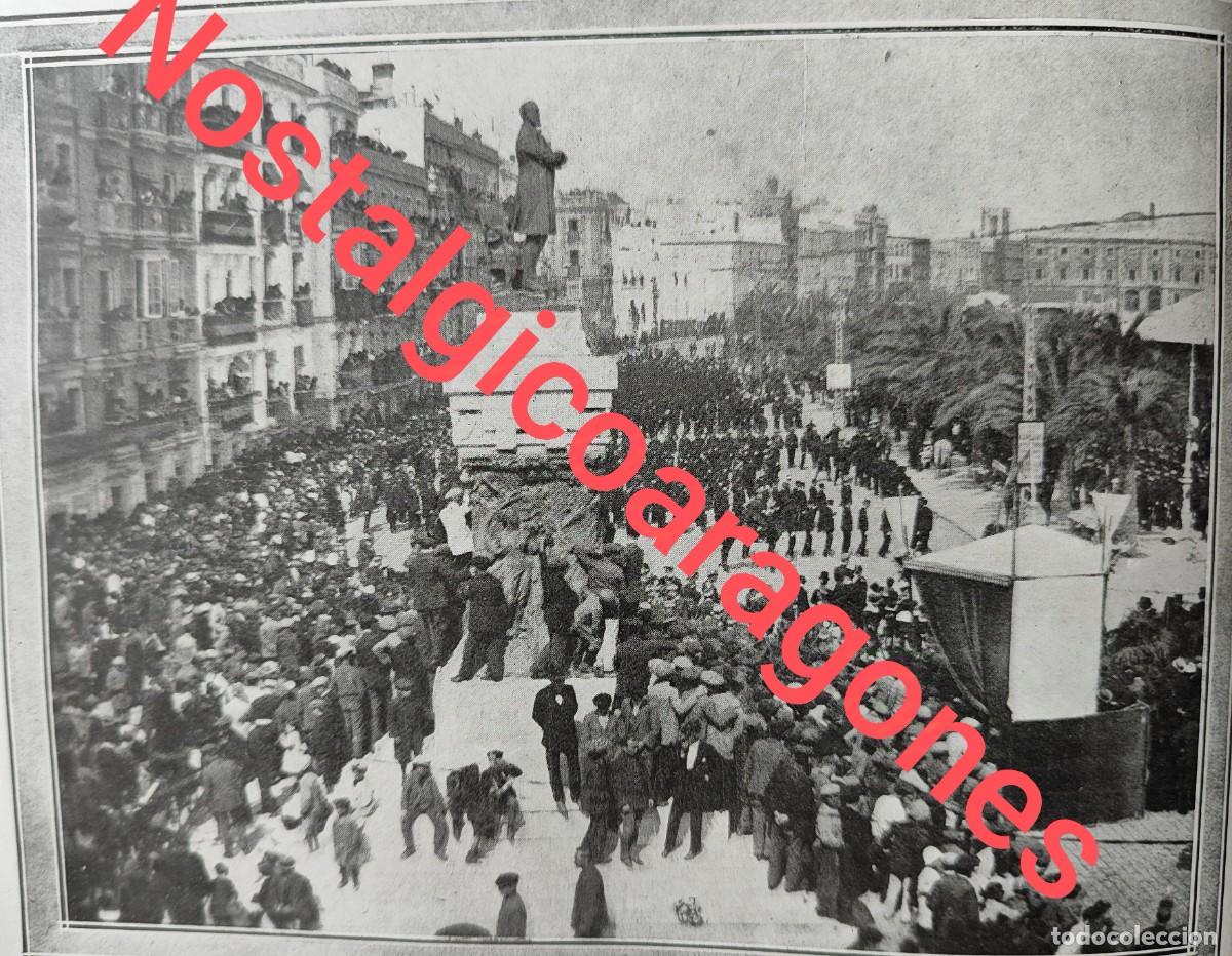 Collezionismo di Riviste e Giornali: C&aacute;diz jura bandera paseo Canalejas foto revista princ siglo XX 191W