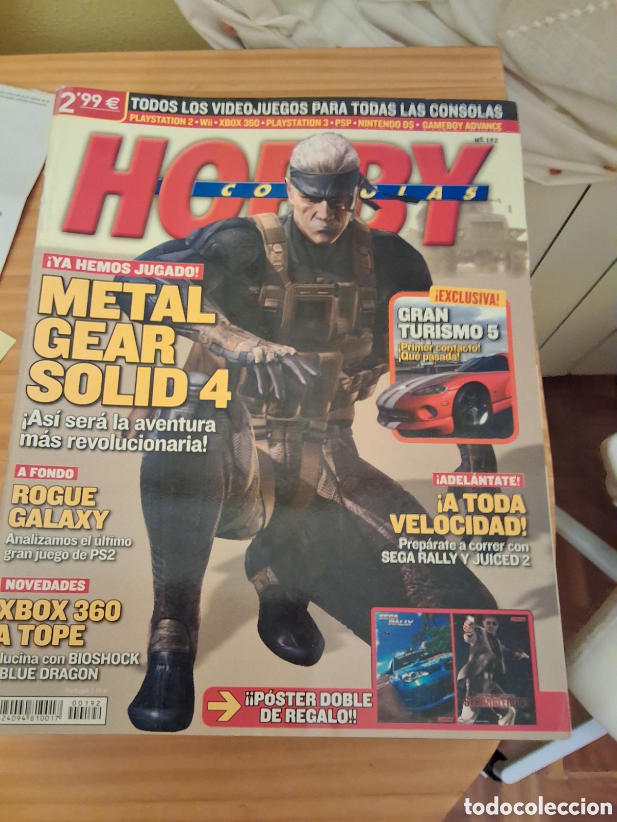 Coleccionismo de Revistas y Peri&oacute;dicos: Hobby consolas revista n&uacute;mero 192 &iacute;ncluye p&oacute;ster
