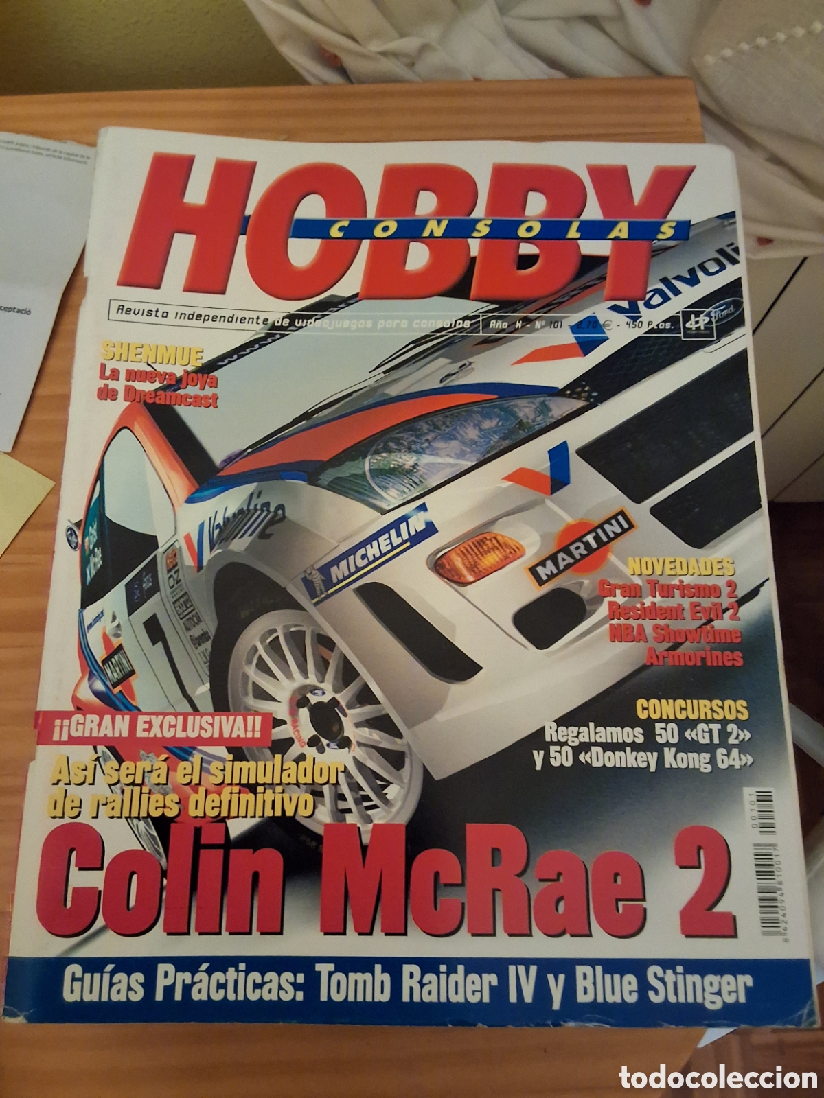 Coleccionismo de Revistas y Peri&oacute;dicos: Hobby consolas revista n&uacute;mero 101 a&ntilde;o 2000 febrero