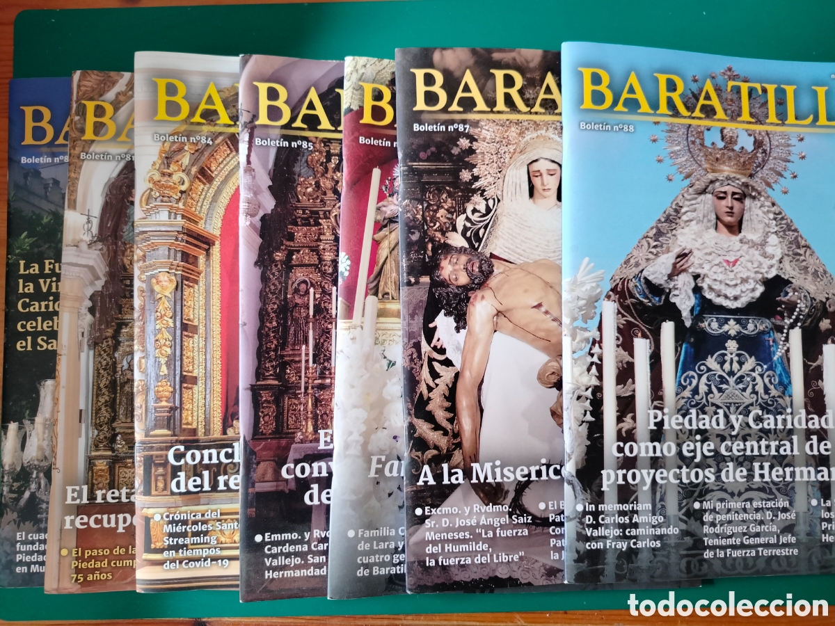 Colecionismo de Revistas e Jornais: Lote 7 boletines BARATILLO.