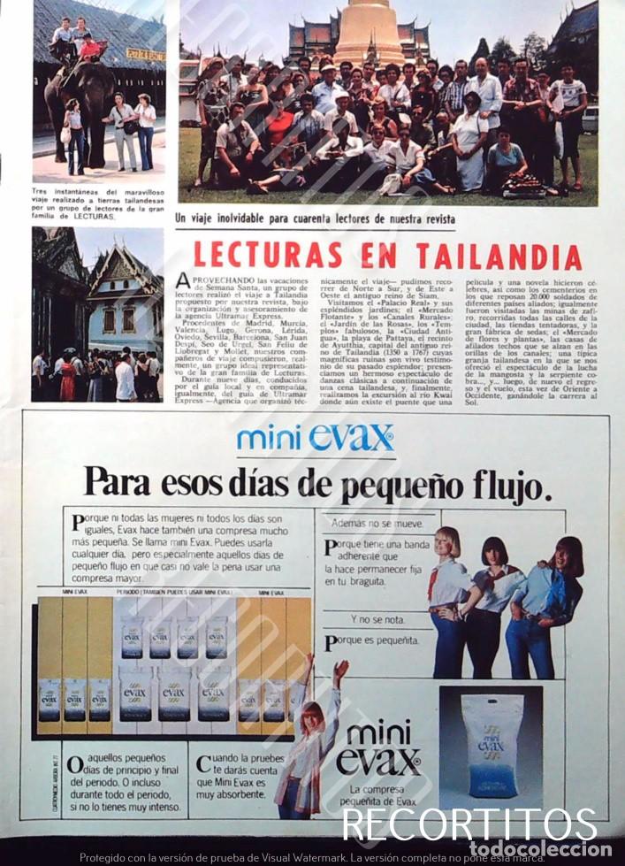 Coleccionismo de Revistas y Peri&oacute;dicos: EVAX COMPRESAS ANUNCIO PUBLICIDAD