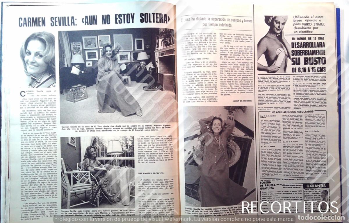 Coleccionismo de Revistas y Peri&oacute;dicos: CARMEN SEVILLA 1978 CARMEN