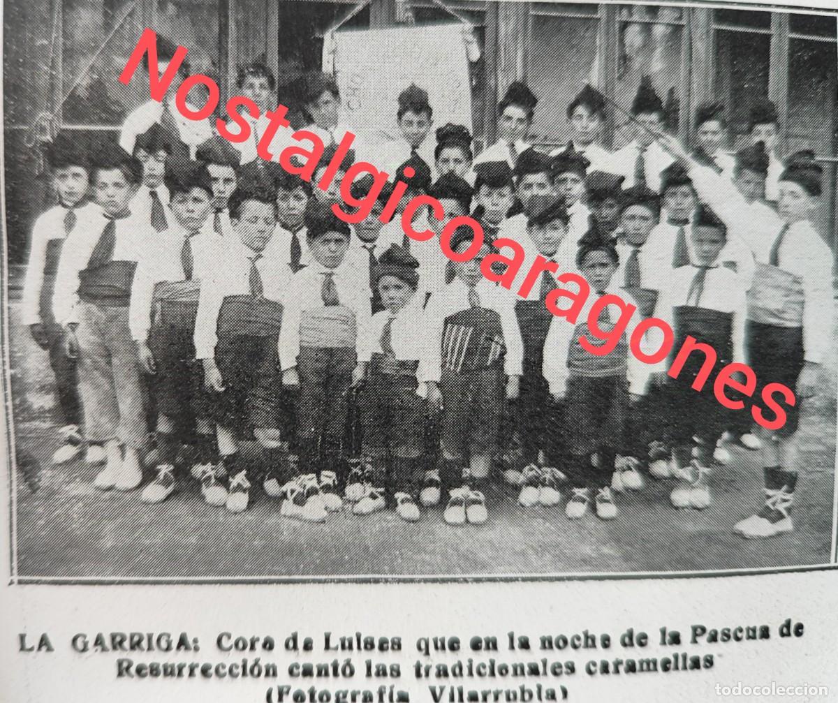 Sammeln von Zeitschriften und Zeitungen: La Garriga Coro de Luises foto revista princ siglo XX 191W