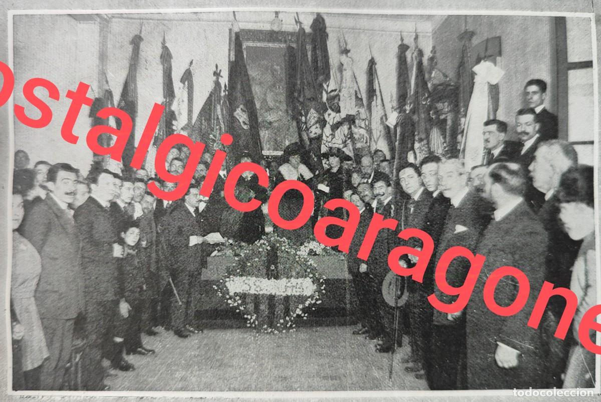 Coleccionismo de revistas y peri&oacute;dicos: Barcelona tradicionalista, inauguraci&oacute;n monumento actor Iscie Solerfoto revista princ siglo XX 191W