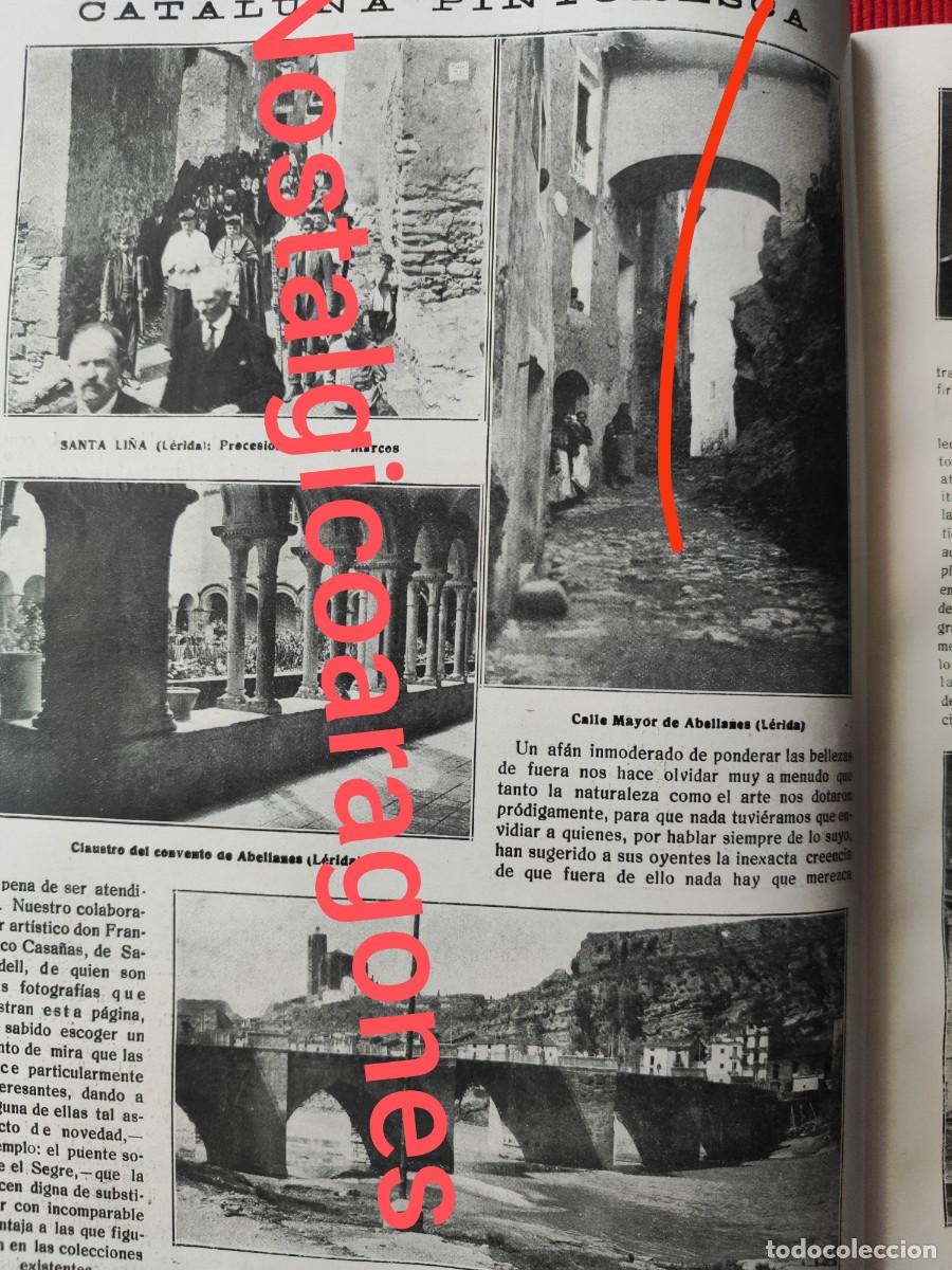 Coleccionismo de revistas y peri&oacute;dicos: Lerida Santa Li&ntilde;a Abellanes Balaguer foto revista princ siglo XX 191W
