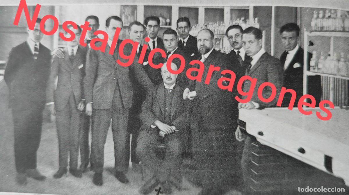 Collezionismo di Riviste e Giornali: Tarrasa director Escuela Industrial profesor quimica estudiantes foto revista princ siglo XX 191W
