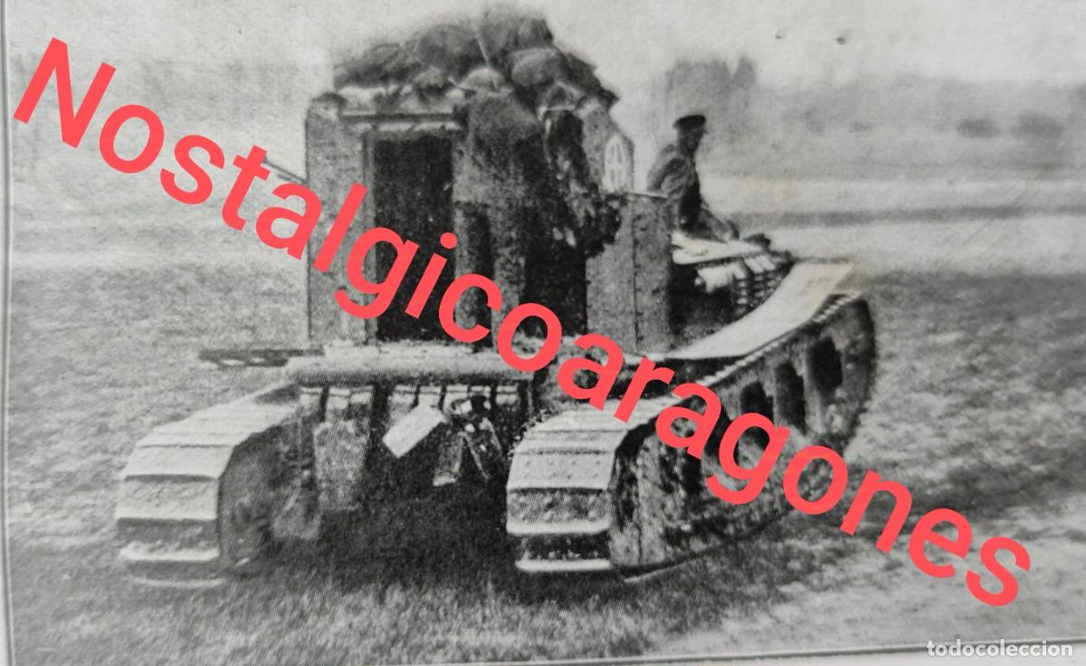Collezionismo di Riviste e Giornali: nuevos tanques rapidos ejercito brit&aacute;nico foto revista princ siglo XX 191W