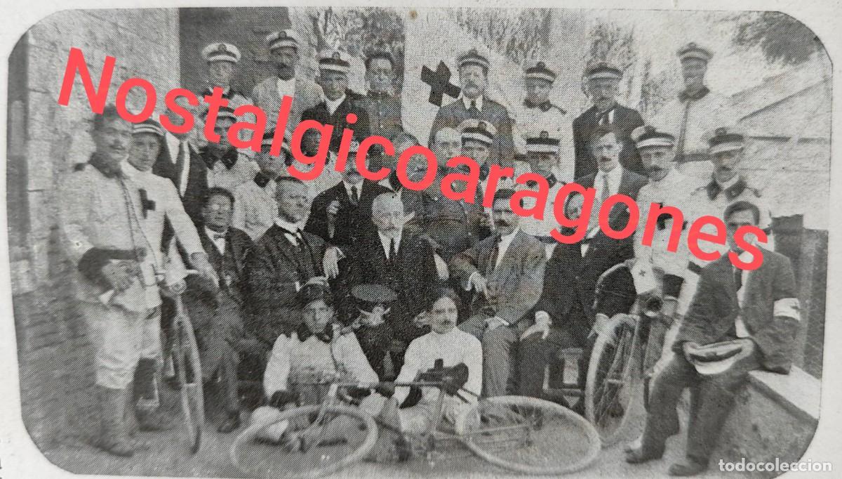 Coleccionismo de Revistas y Peri&oacute;dicos: Delegaci&oacute;n Cruz Roja Matar&oacute; bicicletas foto revista princ siglo XX 191W