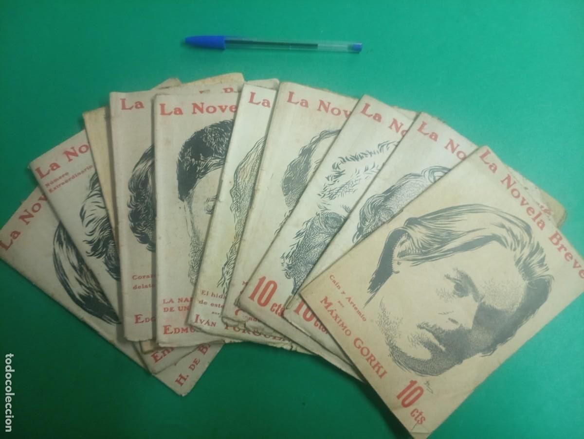 Coleccionismo de revistas y peri&oacute;dicos: Lote de 10 revistas La Novela Breve.