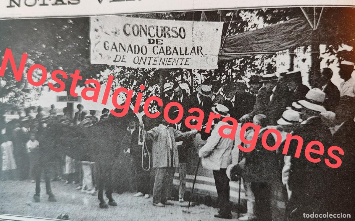 Coleccionismo de Revistas y Peri&oacute;dicos: Onteniente valencia concurso caballar fotorevista princ siglo XX 191W
