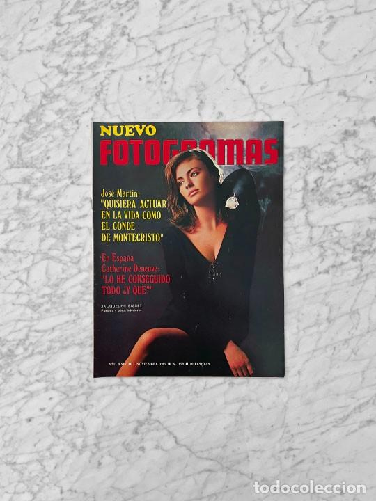 Colecionismo de Revistas e Jornais: FOTOGRAMAS - 1969 - JACQUELINE BISSET, JOSE MARTIN, CATHERINE DENEUVE, PERLA CRISTAL, LLUIS LLACH